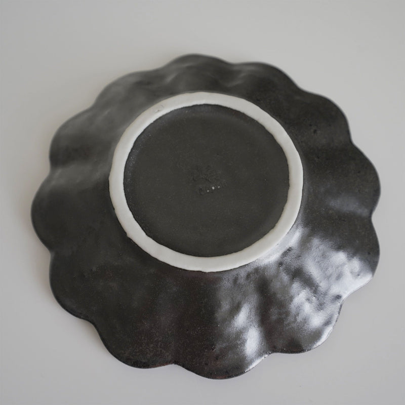 Rinka Plate 21cm - Kaneko Kohyo Porcelain Plate LoveÉcru