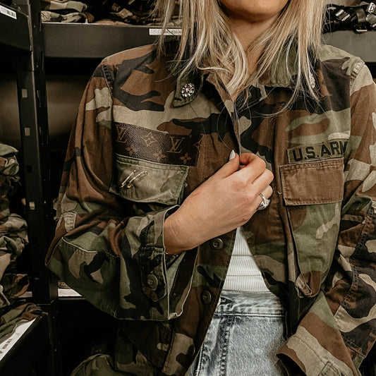 Camo Jacket - My Styled Life  Louis vuitton favorite mm, Camo jacket  women, Fashion