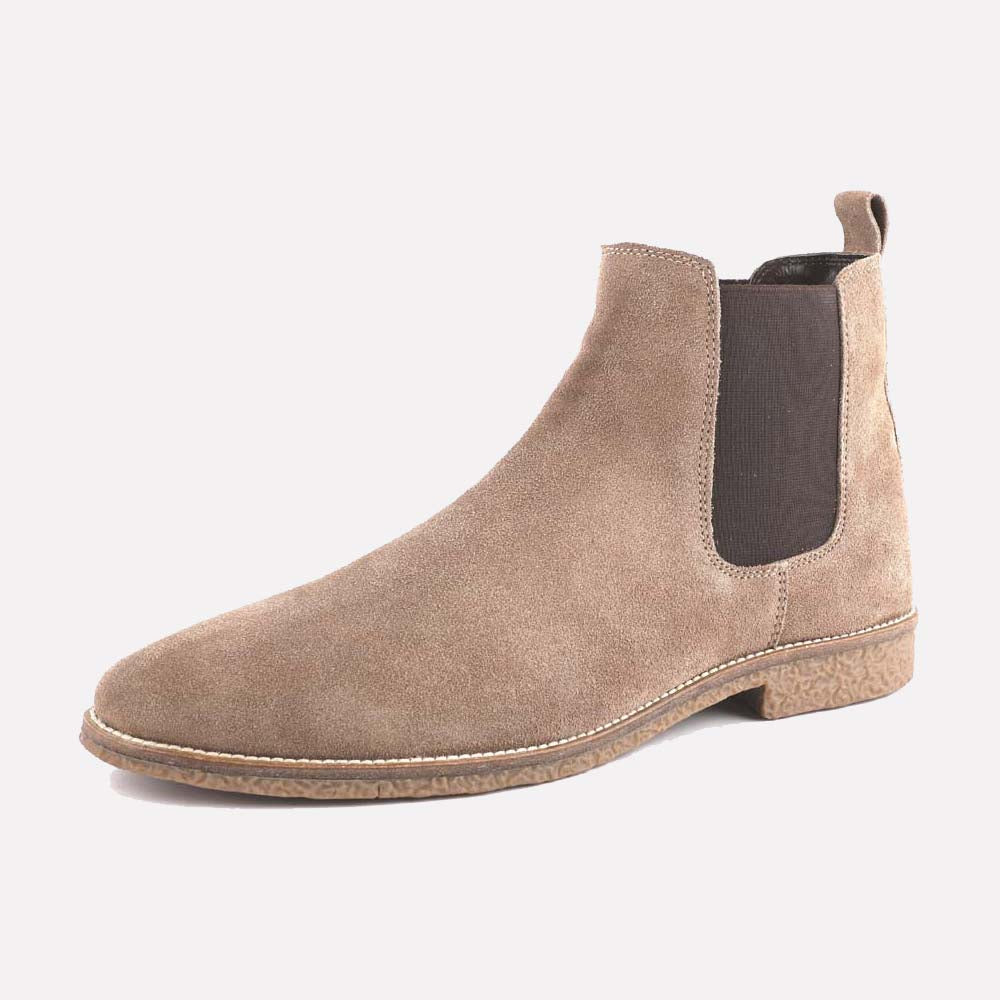 nubuck leather chelsea boots