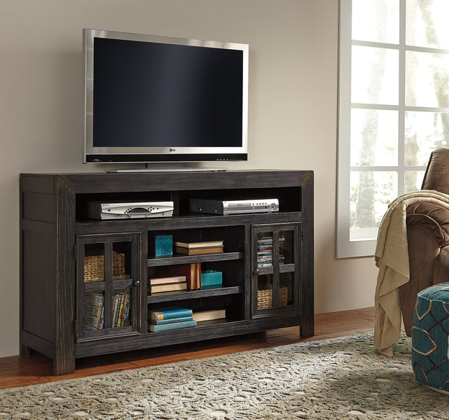 W880-68 Ashley Furniture Mallacar Xl Tv Stand W/fireplace Option