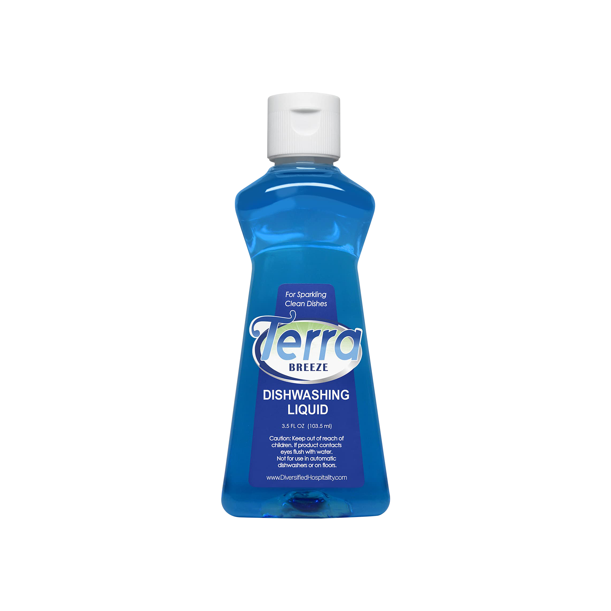 Terra Breeze Liquid Dish Soap - 3.5 Oz - Case of 72