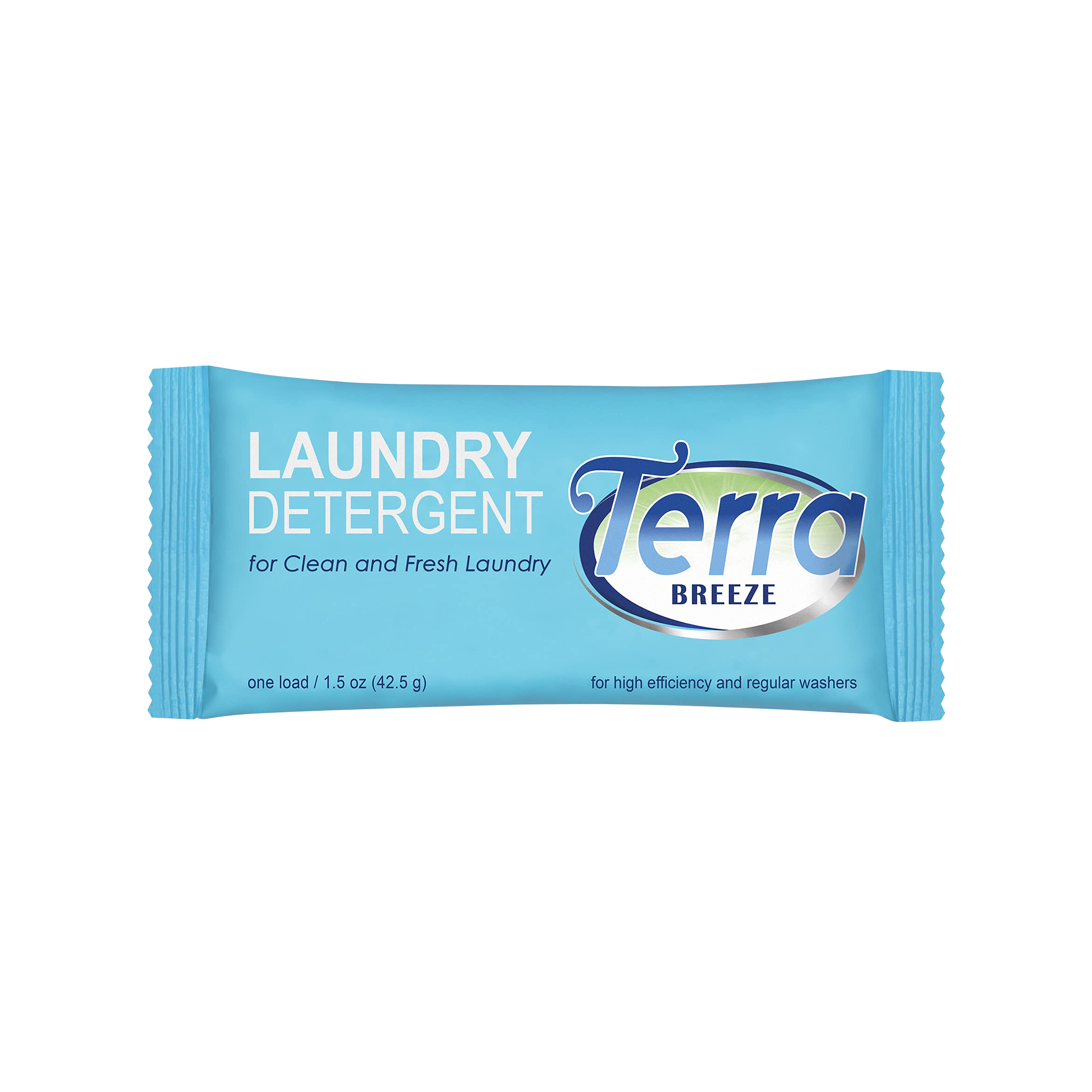 Terra Breeze Laundry Detergent Powder - 1.5 Oz Packet - Case of 150