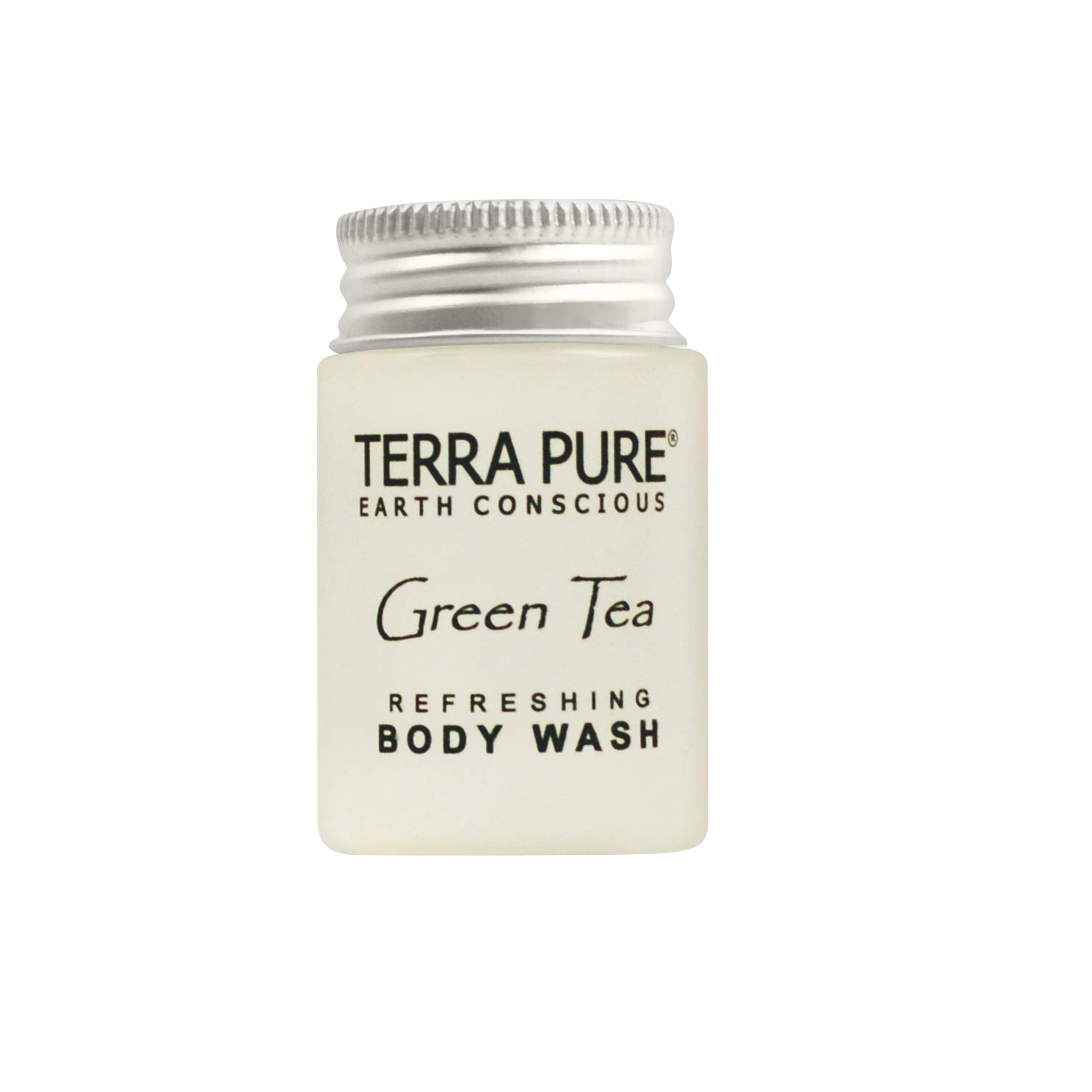 Terra Pure Green Tea Body Wash - 1 Oz - Case of 300