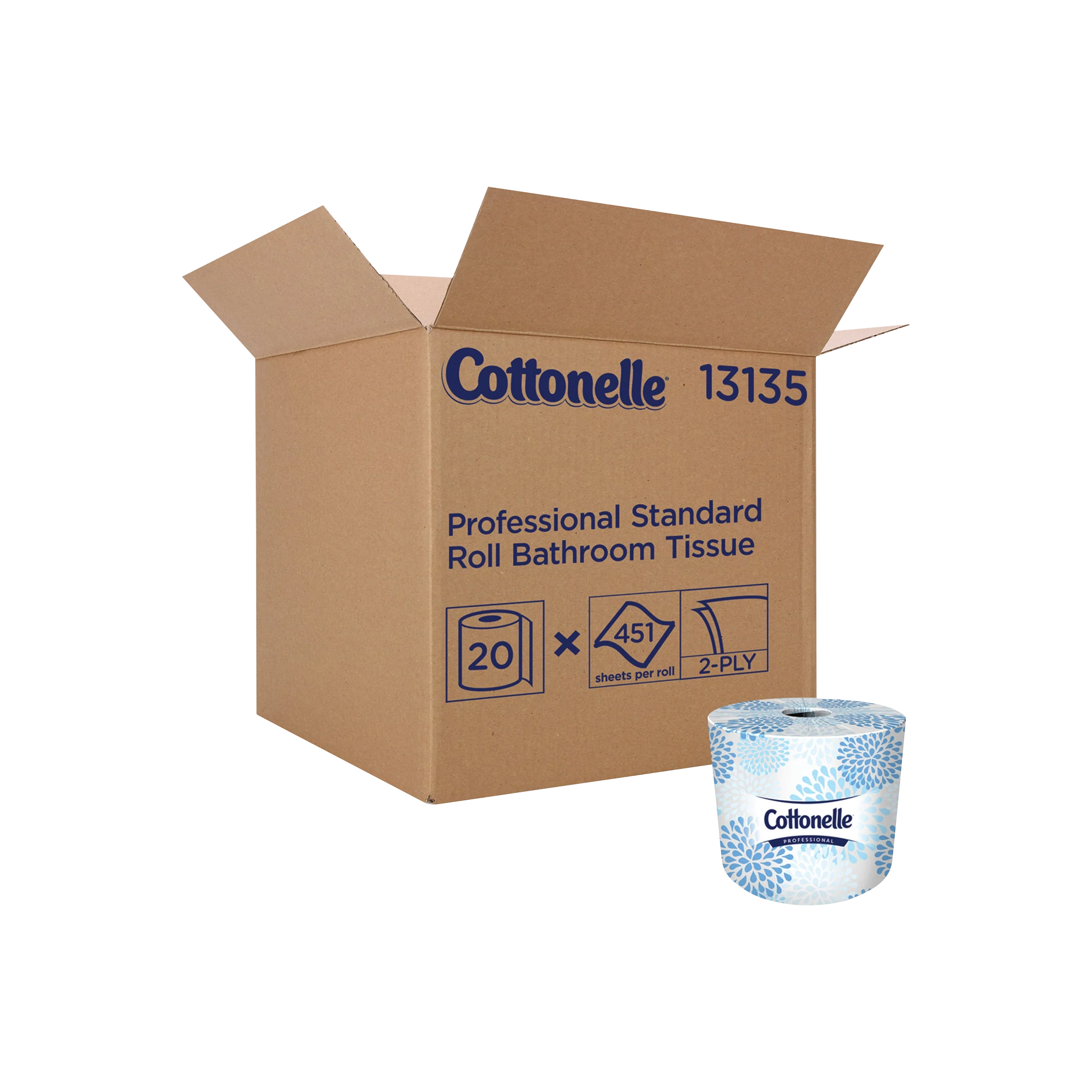 Cottonelle Two-Ply Bathroom Tissue - 20 rolls Pack