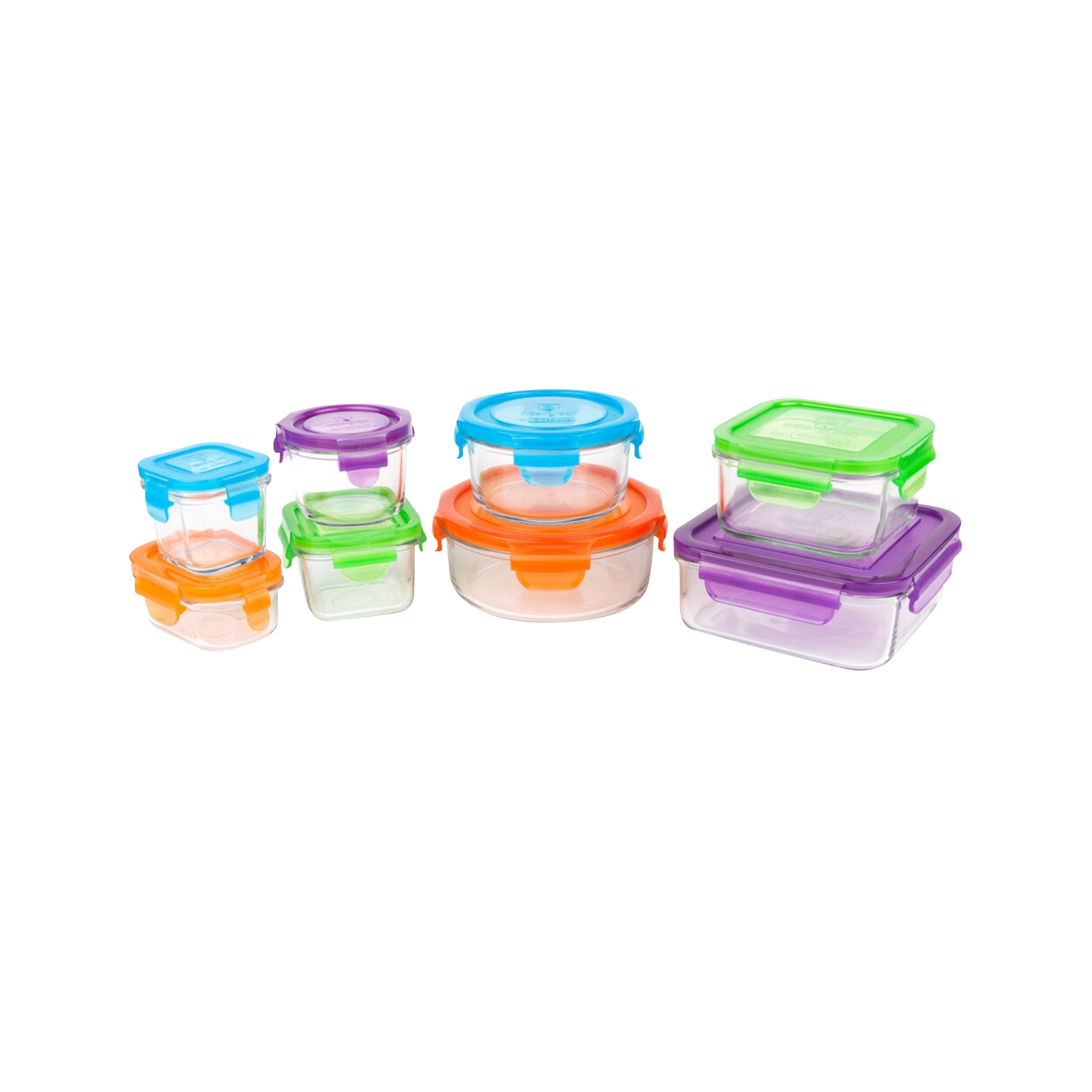 Kitchen Set - 8 Glass Containers