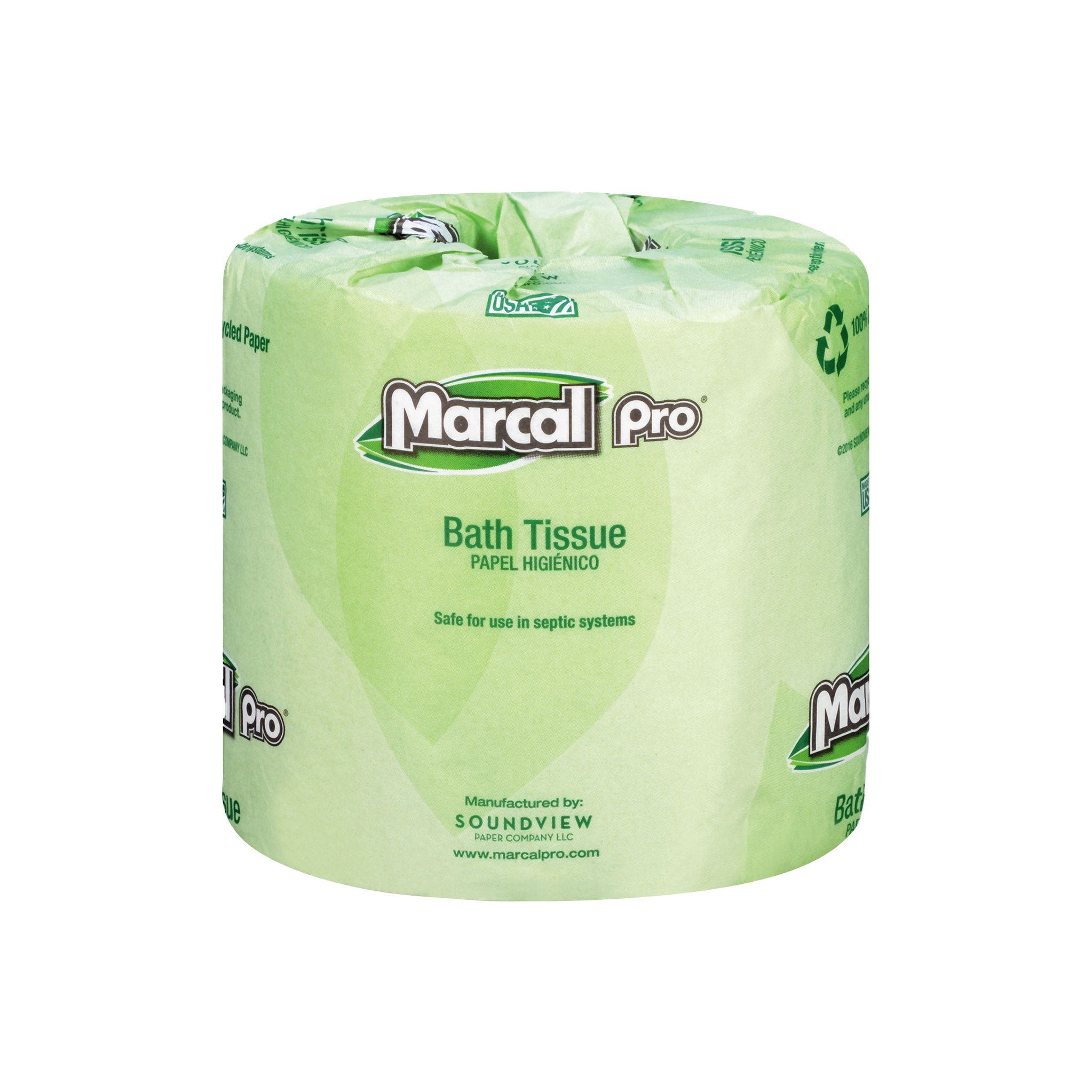 Marcal 100% Recycled Toilet Paper - 48 Rolls