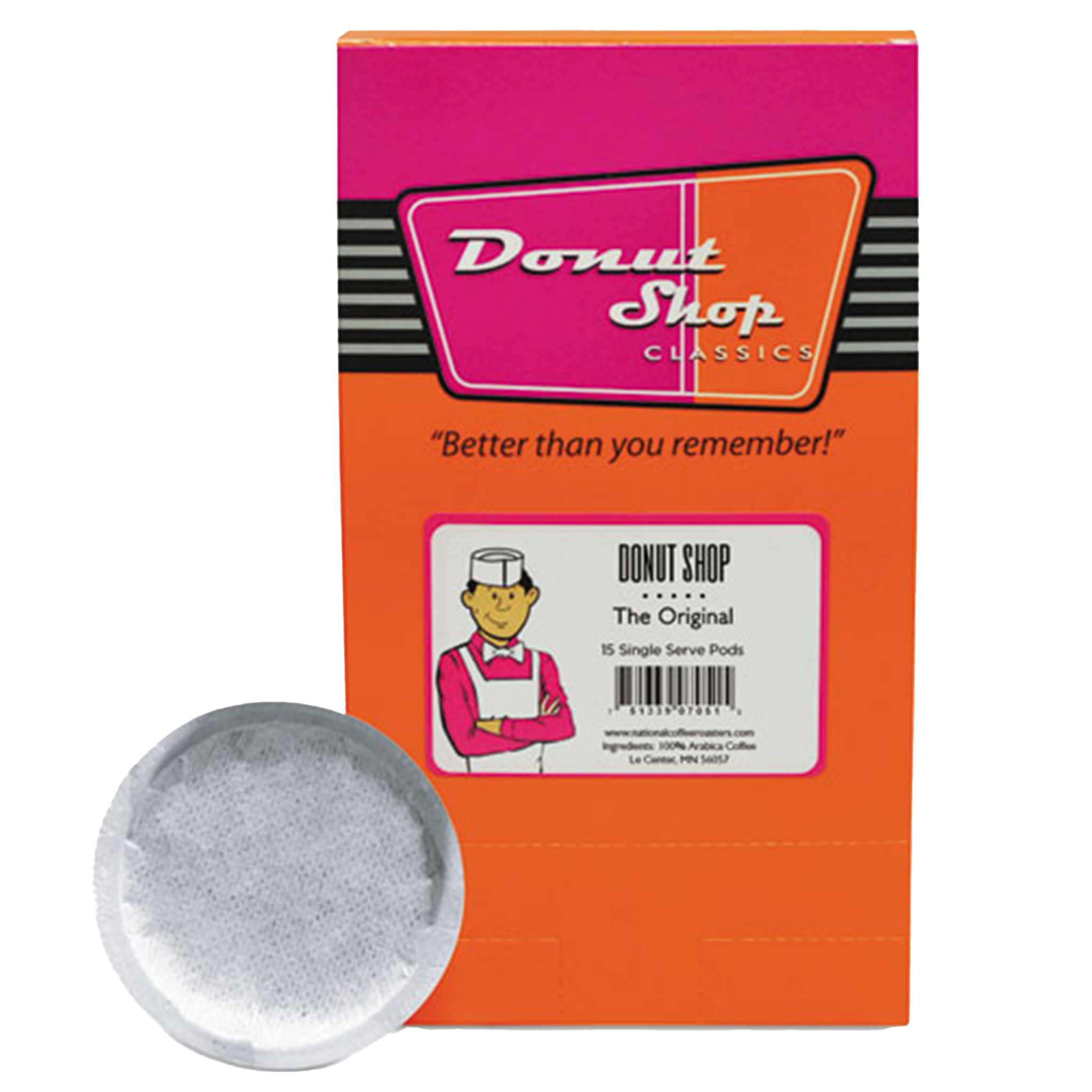 Donut Shop Coffee Pods - 15 Pack