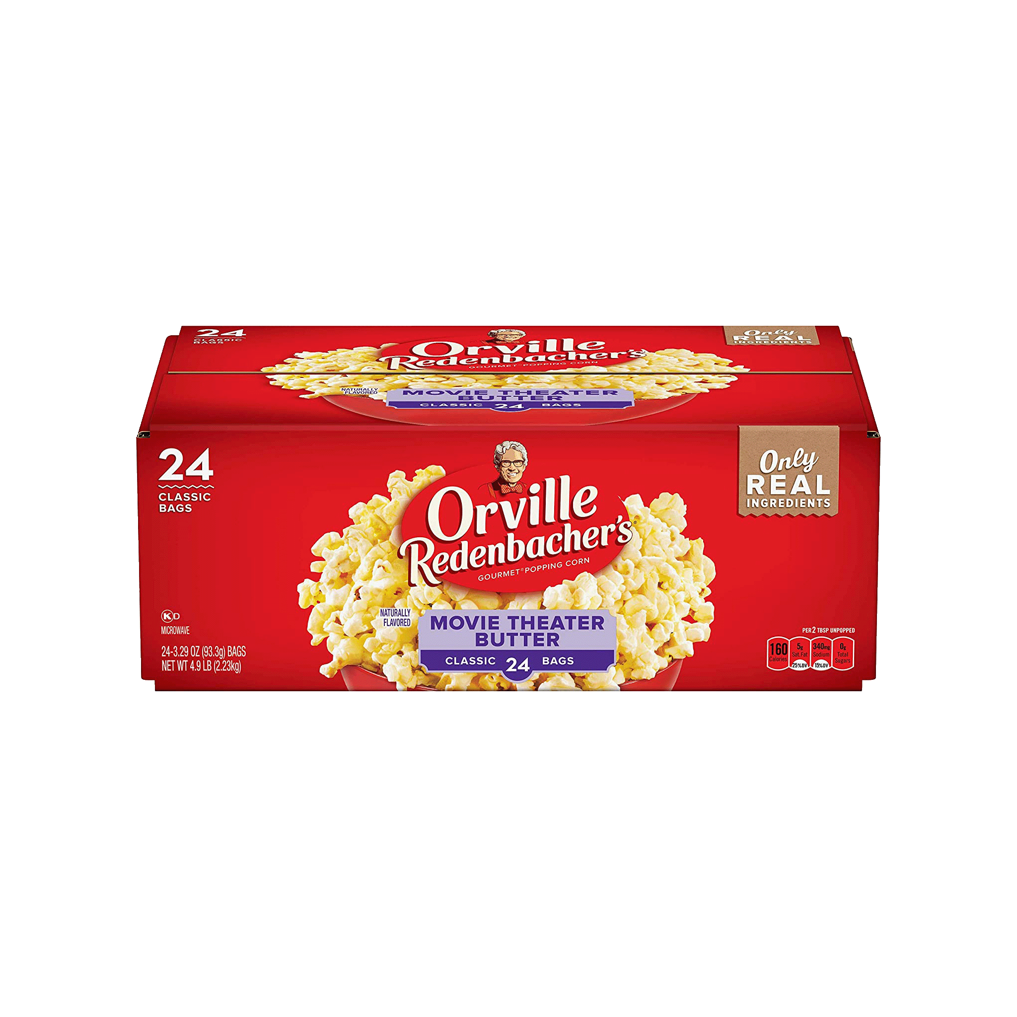 Orville Redenbacher's Movie Theater Butter Microwave Popcorn - 24 Pack