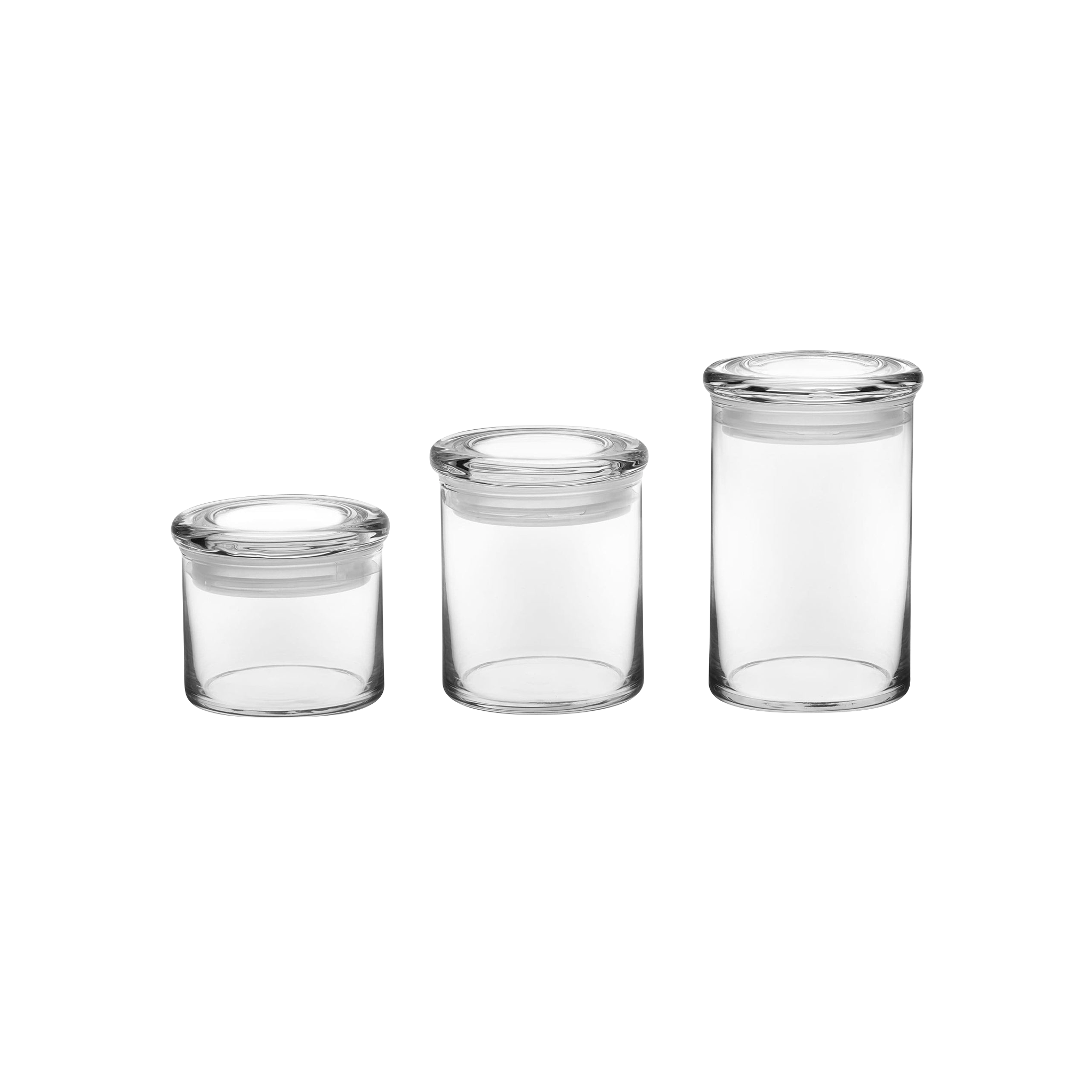 Libbey Multi-Size Glass Storage Containers - 3 Piece