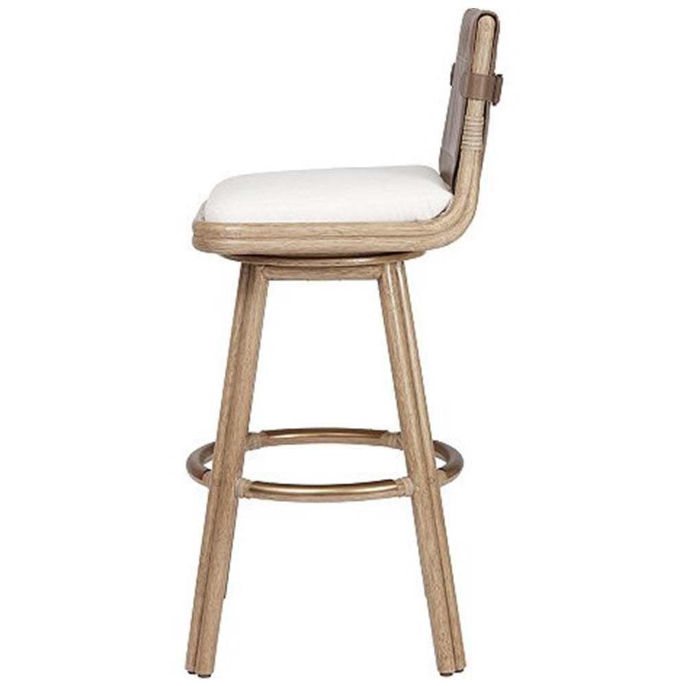 mcguire swivel counter stool