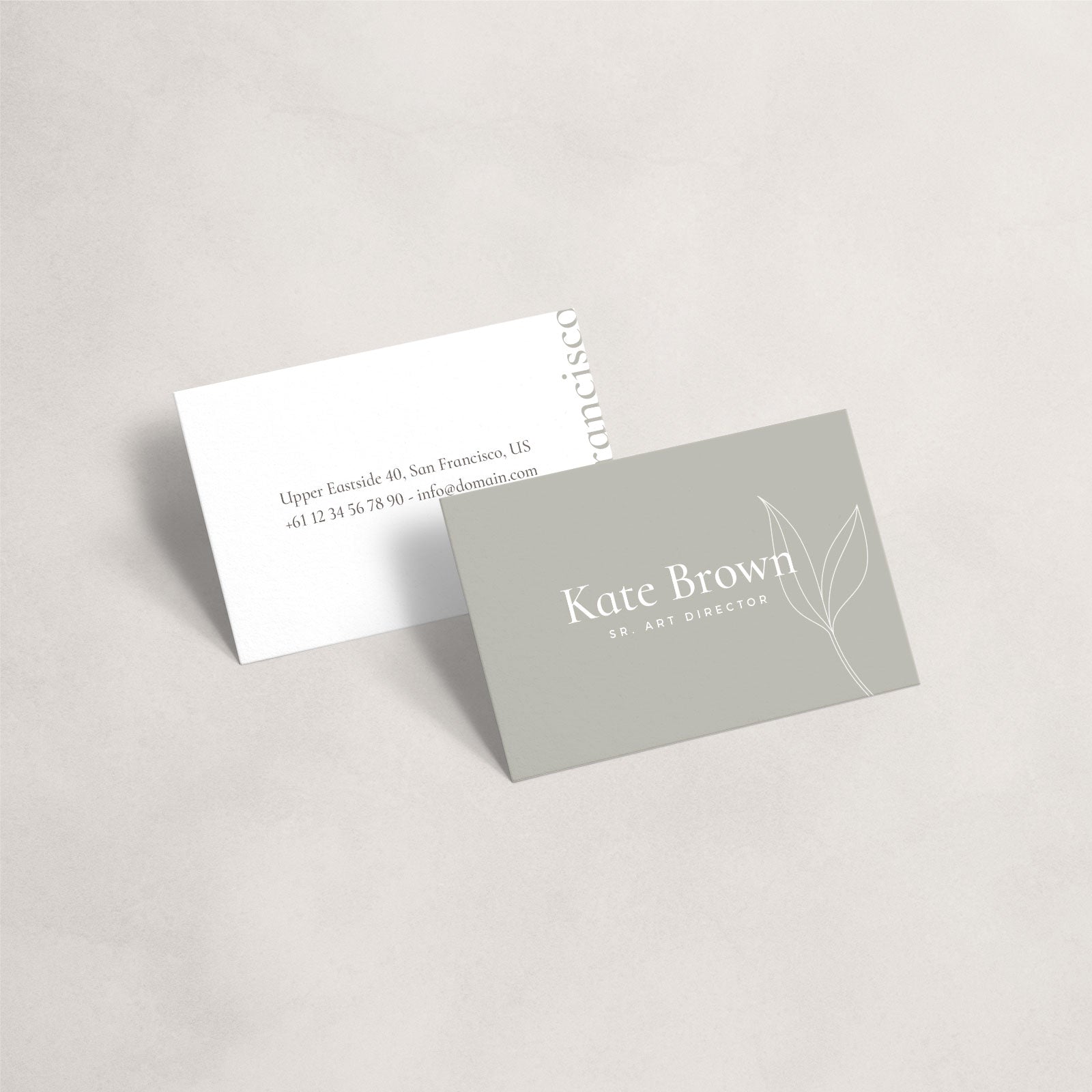 san francisco business card shop