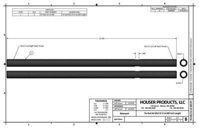 Adjustable steering stem bottom – Houser Racing