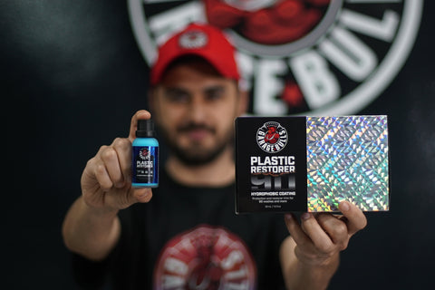 CAR GUYS Plastic Restorer – dokonalé řešení pro návrat gumového vinylu a  plastu zpět k životu! - 8 Oz Kit - OceanBargains