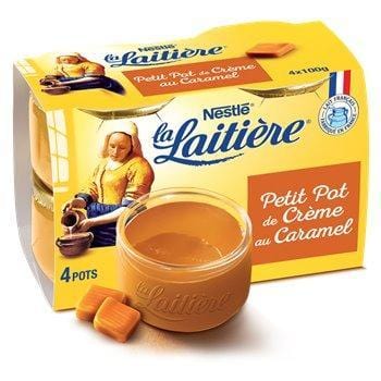 Pot de crème à la vanille façon la laitière (en Yaourtière) - Beaufour  Family