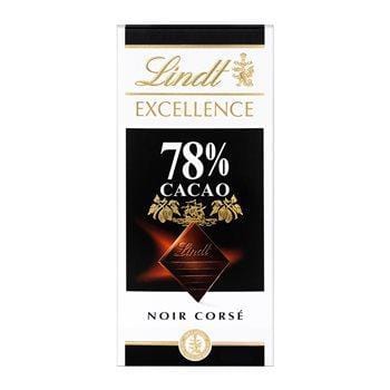 Tablette de Chocolat Excellence Noir Caramel à la pointe de Fleur