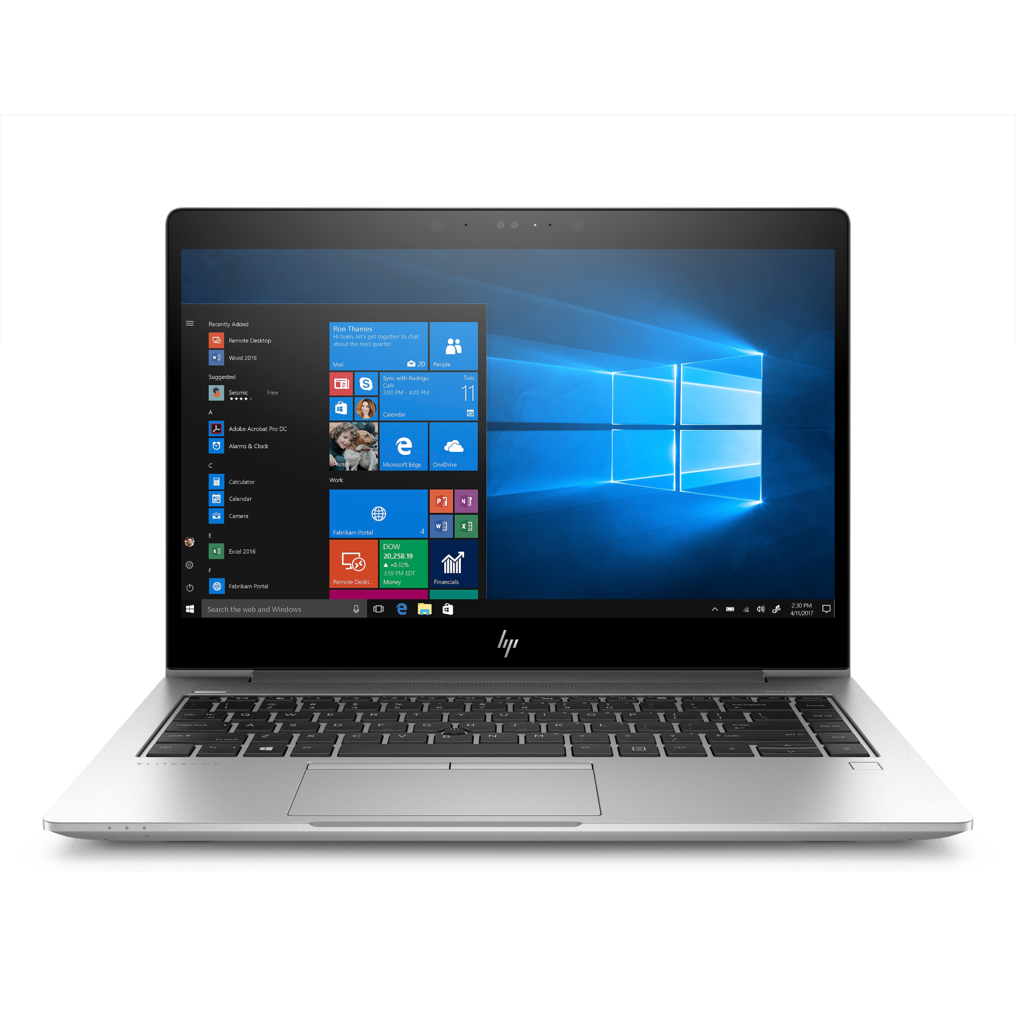 HP EliteBook 840 G5 14″ - Windows 10 Pro - Intel Core i5-8350U - 8 GB RAM - 256 GB