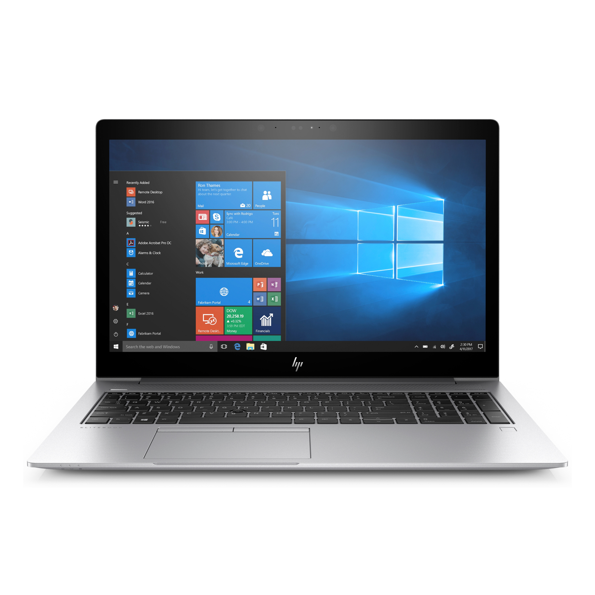 HP EliteBook 850 G5 15.6″ - Windows 10 Pro - Intel Core i5-8350U - 8 GB RAM - 256 GB