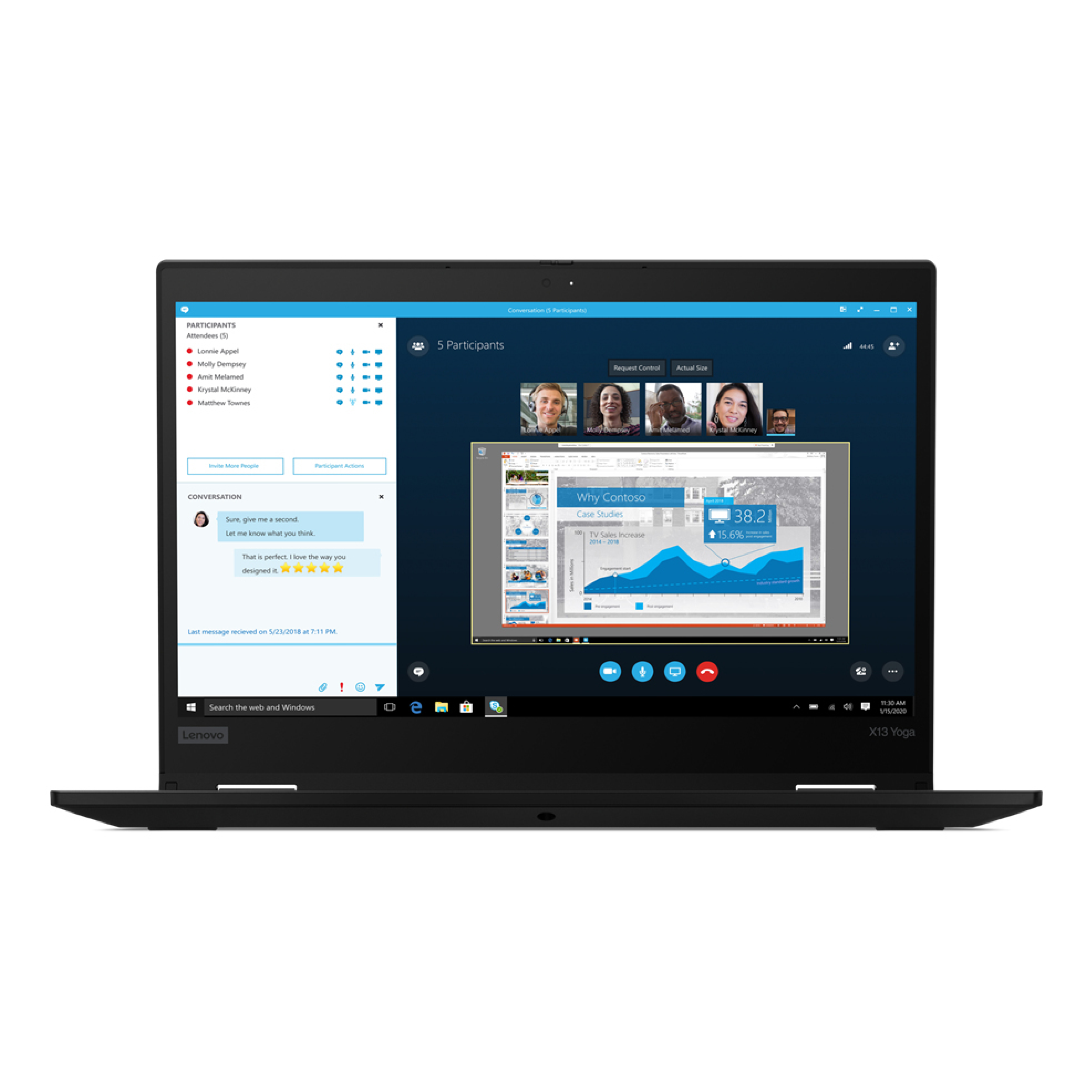 Lenovo ThinkPad X13 Yoga G1 13.3″ - Windows 10 Pro - Intel Core i7-10510U - 16 GB RAM - 512 GB