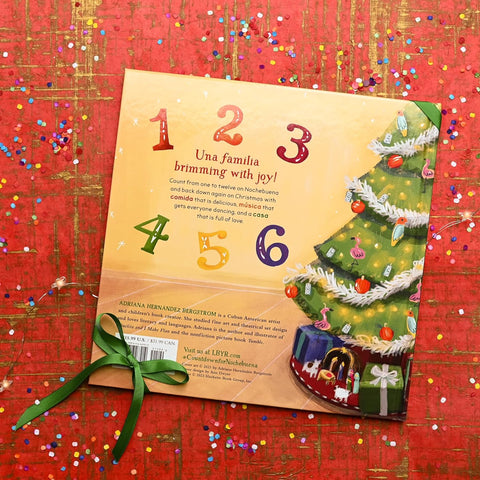 back cover of COUNTDOWN FOR NOCHEBUENA by Adriana Hernandez Bergstrom