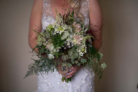 Real Irish wedding flowers