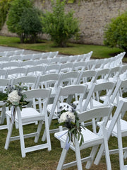 White Wedding Chairs