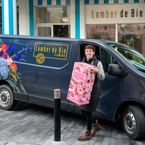 Flower delivery in Ireland by Lamber de Bie Flowers