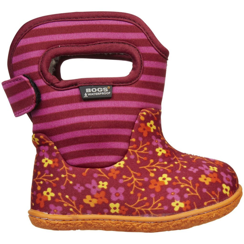 Bogs Flower Stripe Junior Boots 2016 – The Last Lift