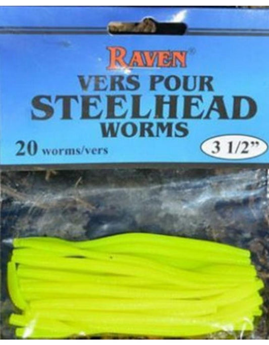 Raven Soft Worm 1/4 & 1/2 Red – Bedrock Hobby