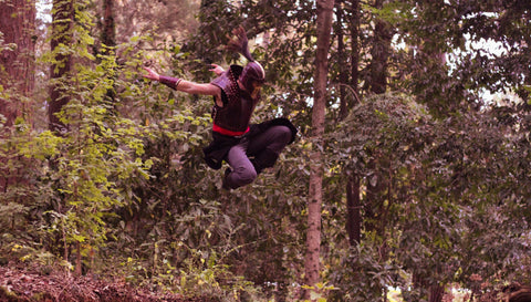 Jumping through the Forest | Avatar: The Last Airbender Cosplay | Ingenius Designs