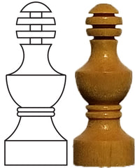 Tri-Dimensional Chess Pawn | Star Trek | Ingenius Designs