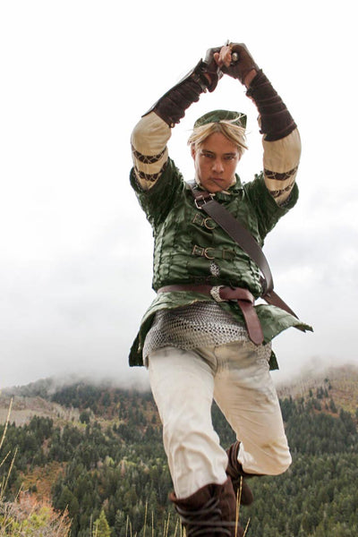 Functional Link Cosplay in Action: Chainmaille and Arming Shirt | Ingenius Designs