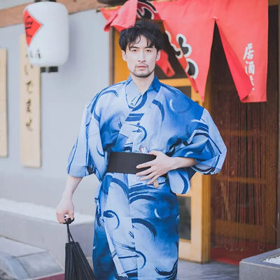 Japanese Kimono Men's | Japan-Clothing