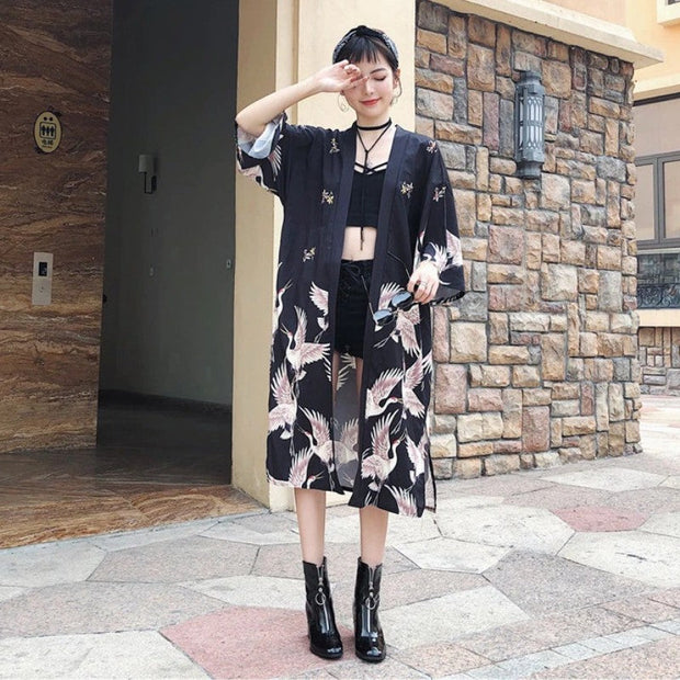 Long Kimonos for Women | Japan-Clothing