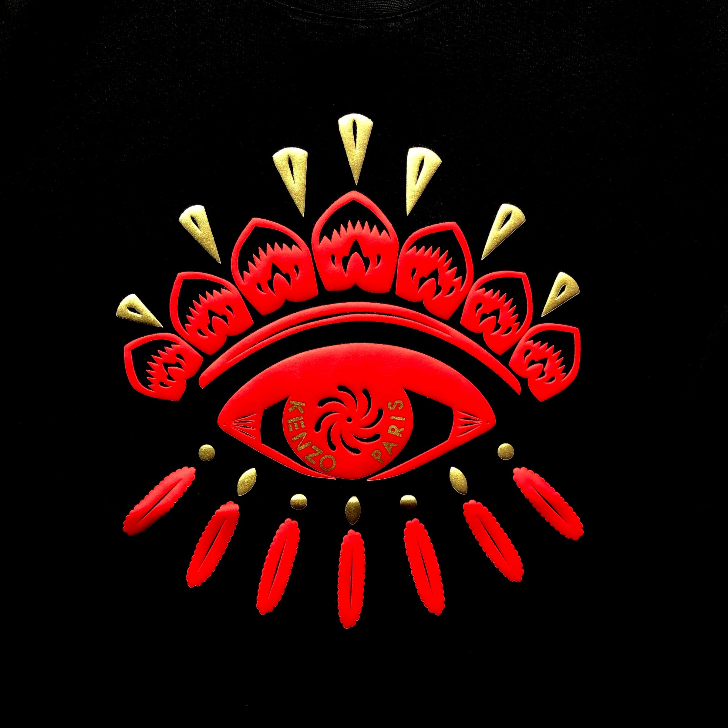 Kenzo 3D Red Eye Logo T-Shirt - Shop Streetwear, Sneakers, Slippers and Gifts online | Malaysia - The Factory KL