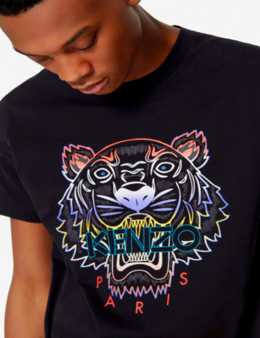 Kenzo Blue Tiger Logo T-Shirt (New Design) – The Factory KL