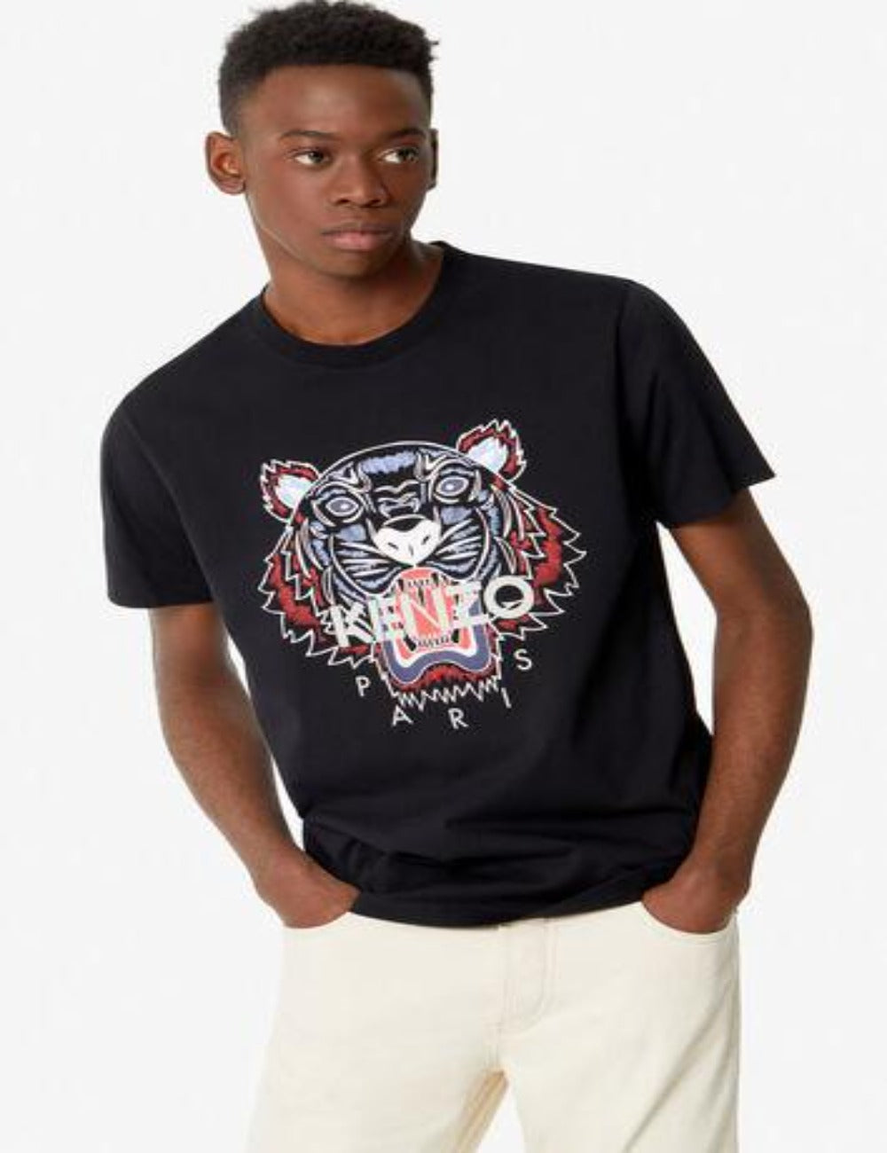 Kenzo Double Tiger Logo T-Shirt – The Factory