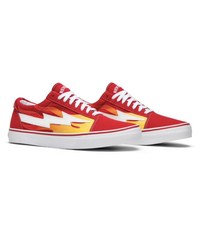 Revenge Red with Flames laces – The Factory KL