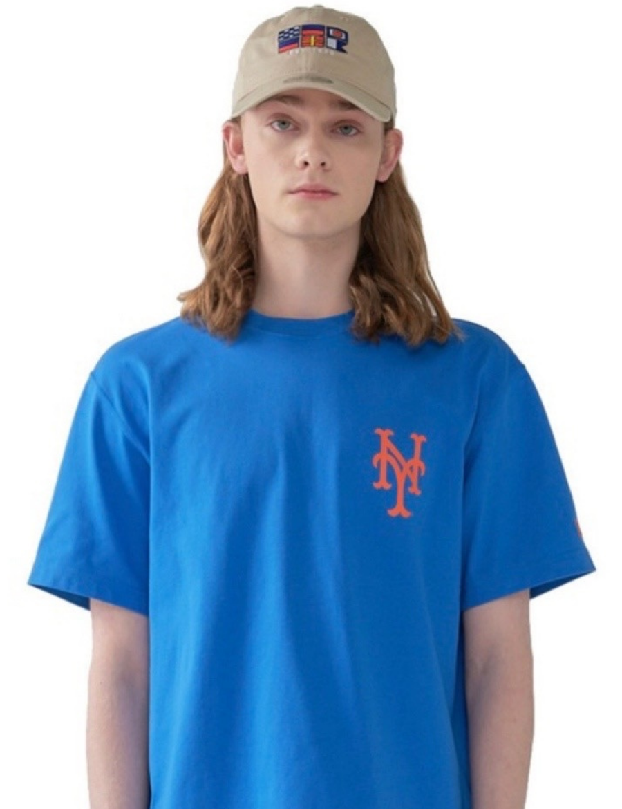 MLB New Era New York Yankees LA Blue Logo T-shirt (White) – The