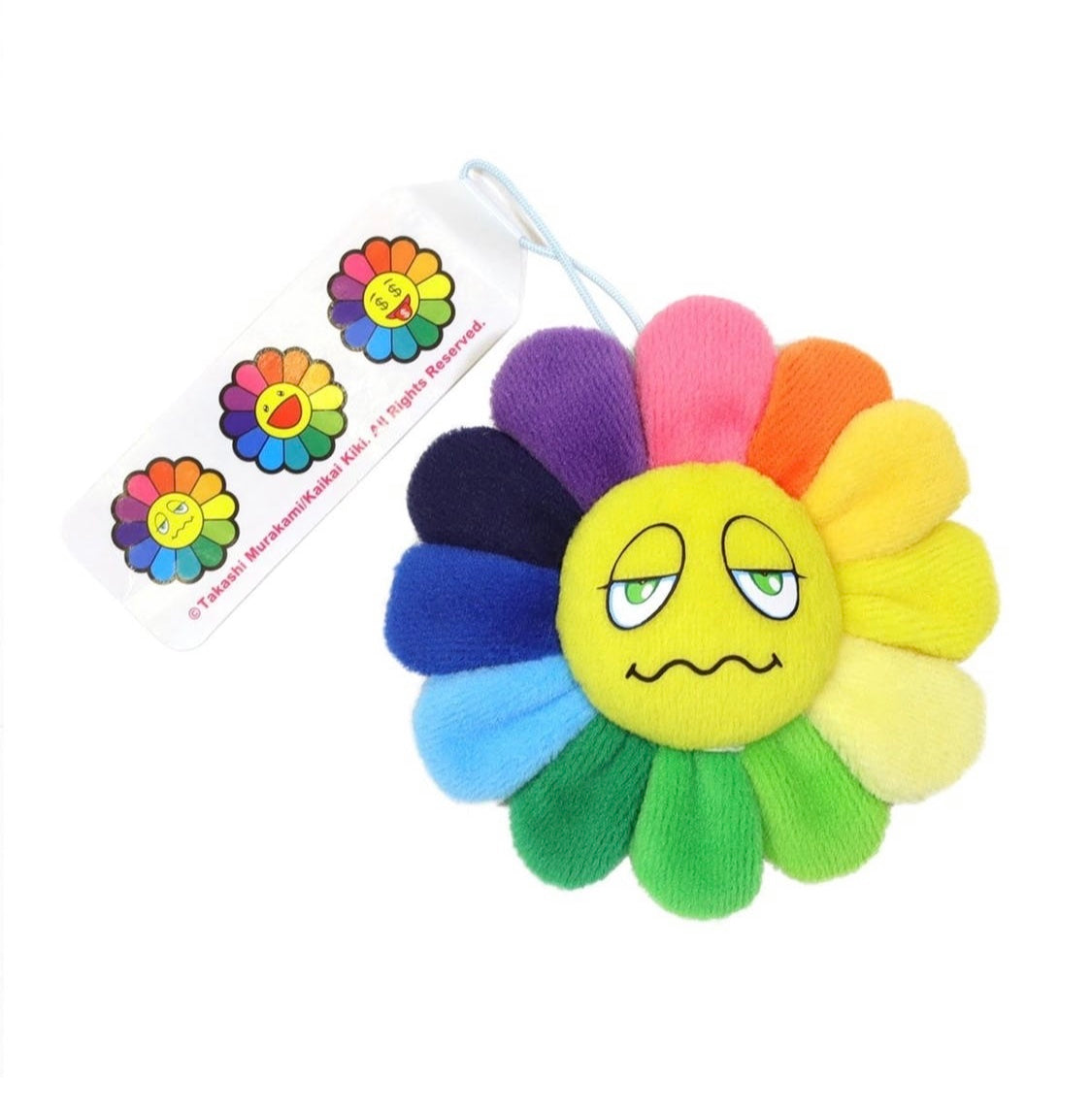 Takashi Murakami Flower Emoji Keychain Sour The Factory Kl