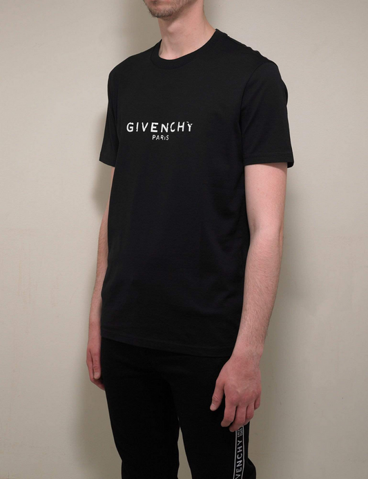 Givenchy 4G Embroidered Tee (Black) – The Factory KL