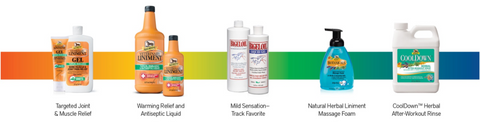 Absorbine official liniments and fly sprays of US Equestrian USEF