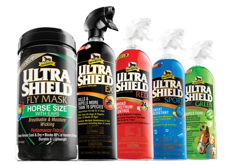 Absorbine official liniments and fly sprays of US Equestrian USEF