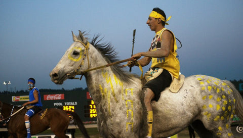 Indian Relay Racing Horses