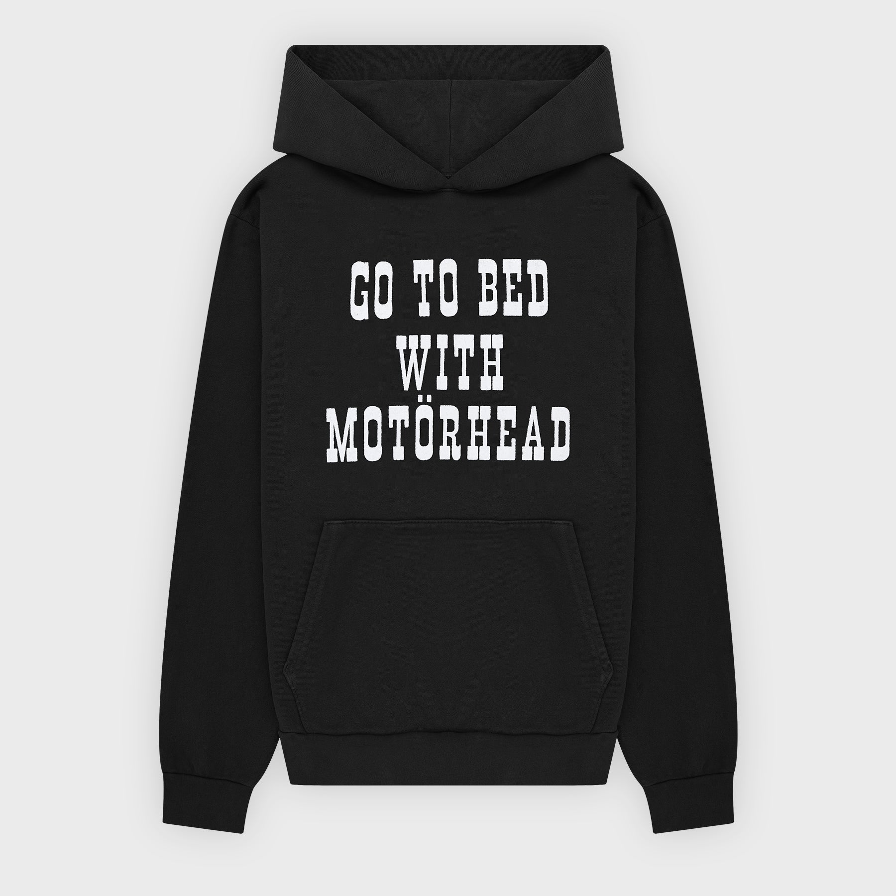 Go To Bed Hoodie - Black - Midnight  Art Dept product image