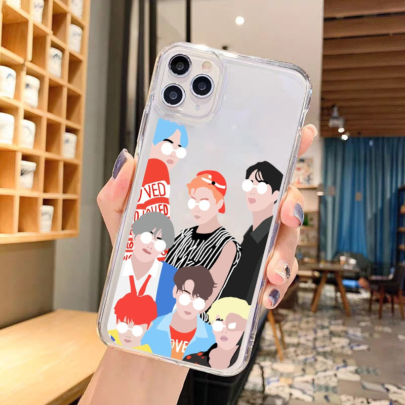 BTS Painted iPhone Case - Different Styles – BTS Army Merch Store | #1 ...