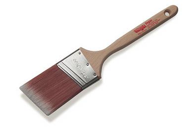 Corona Vegas™ 2.5" Champagne Nylon™ Angle Paint Brush (4) Pack 13560
