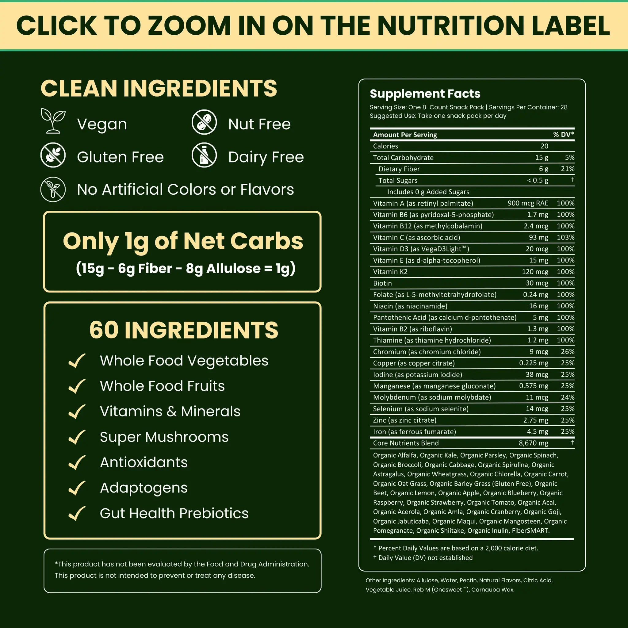 Gruns Comprehensive Daily Nutrition