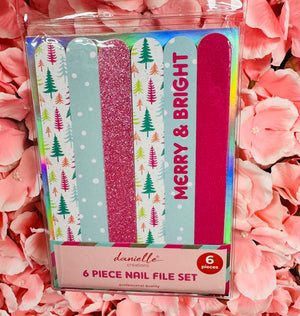6-Piece Nail File Set - Hunter & Grace Boutique 