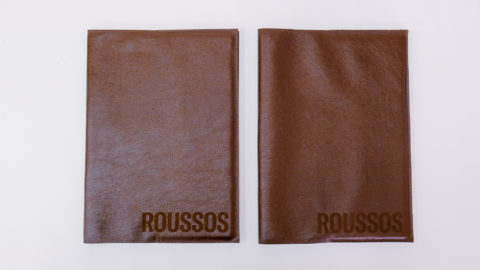add your company logo leather notebooks