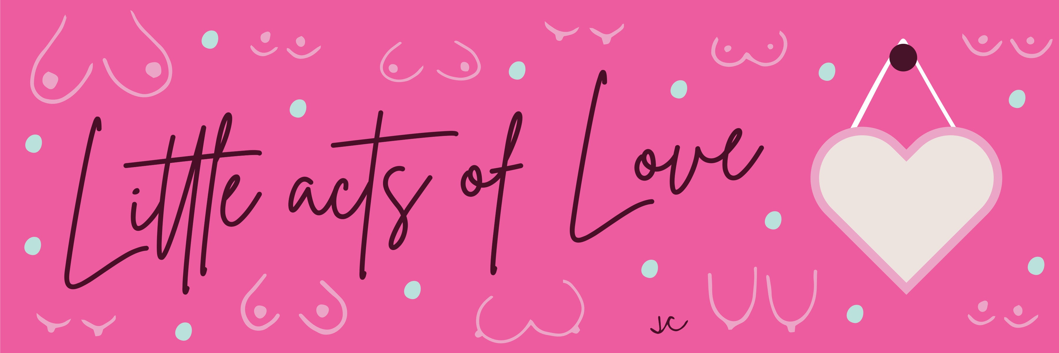 10 Meaningful and Creative Ways to Show Love to Your Partner - Little Acts of Love - Titty City Design - Let's Talk Titties Blog - Full